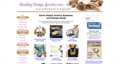 Desktop Screenshot of beading-design-jewelry.com